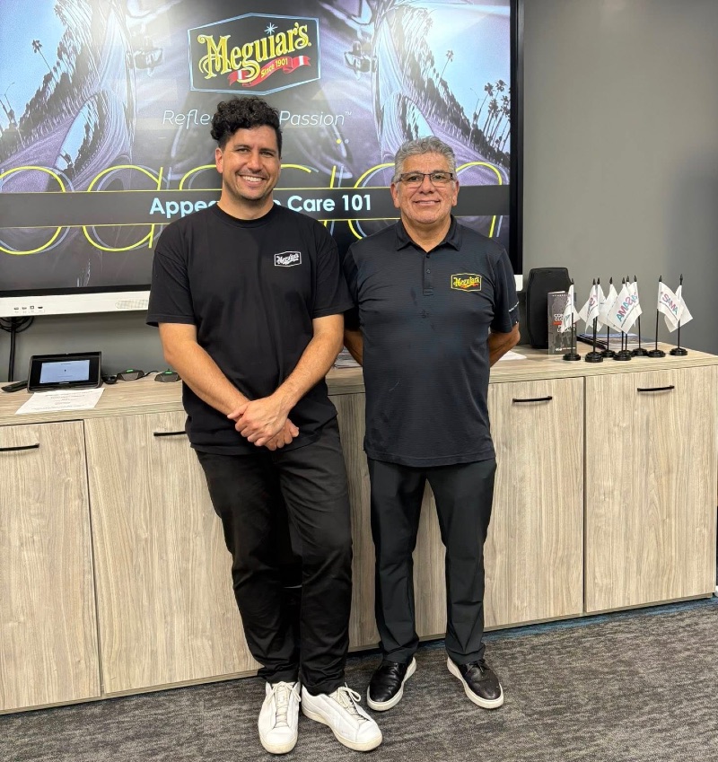 L-R: Blake Beamish and Jaime Ayala of Meguiar's